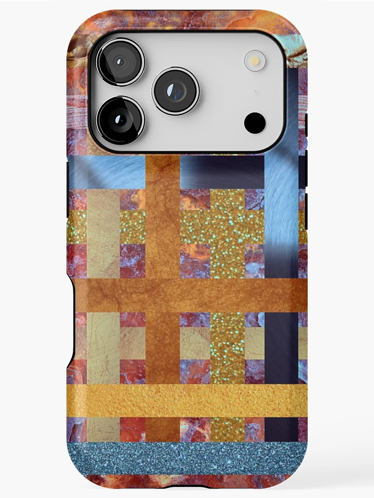 Thumbnail 1 of 4, iPhone Case, Metallic Abstract designed and sold by Ric1926.