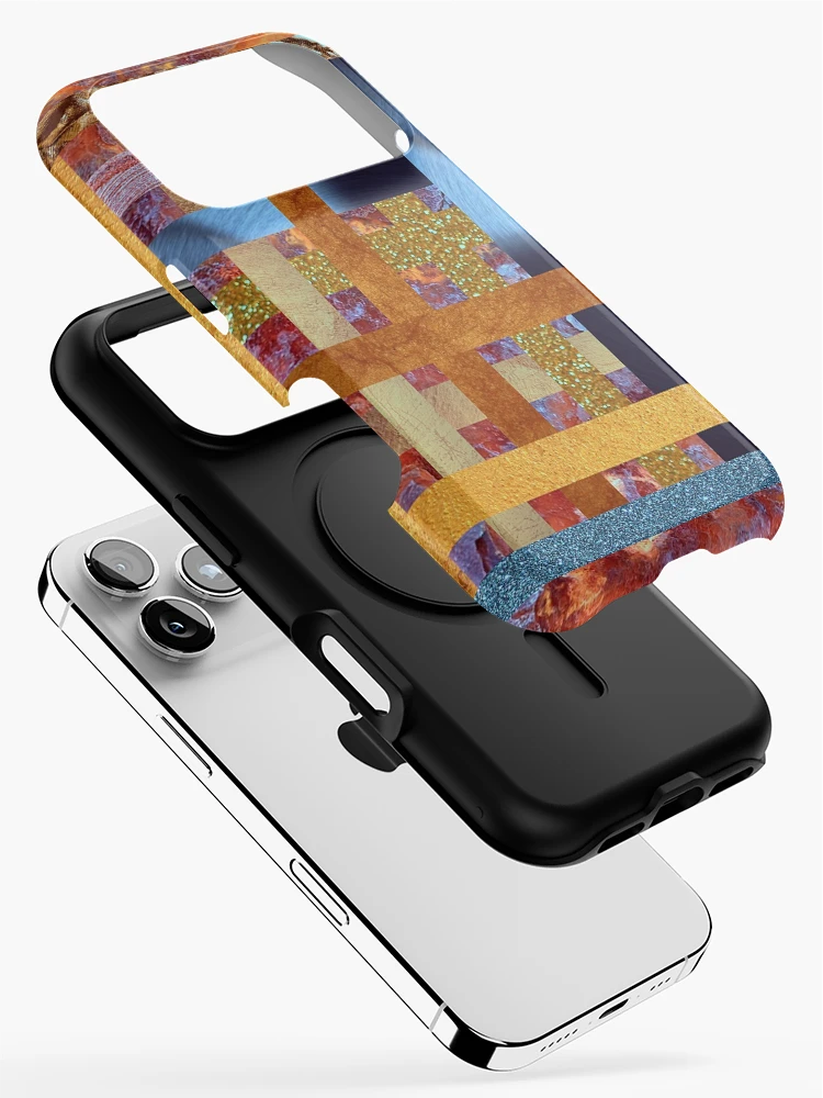 Thumbnail 2 of 4, iPhone Case, Metallic Abstract designed and sold by Ric1926.
