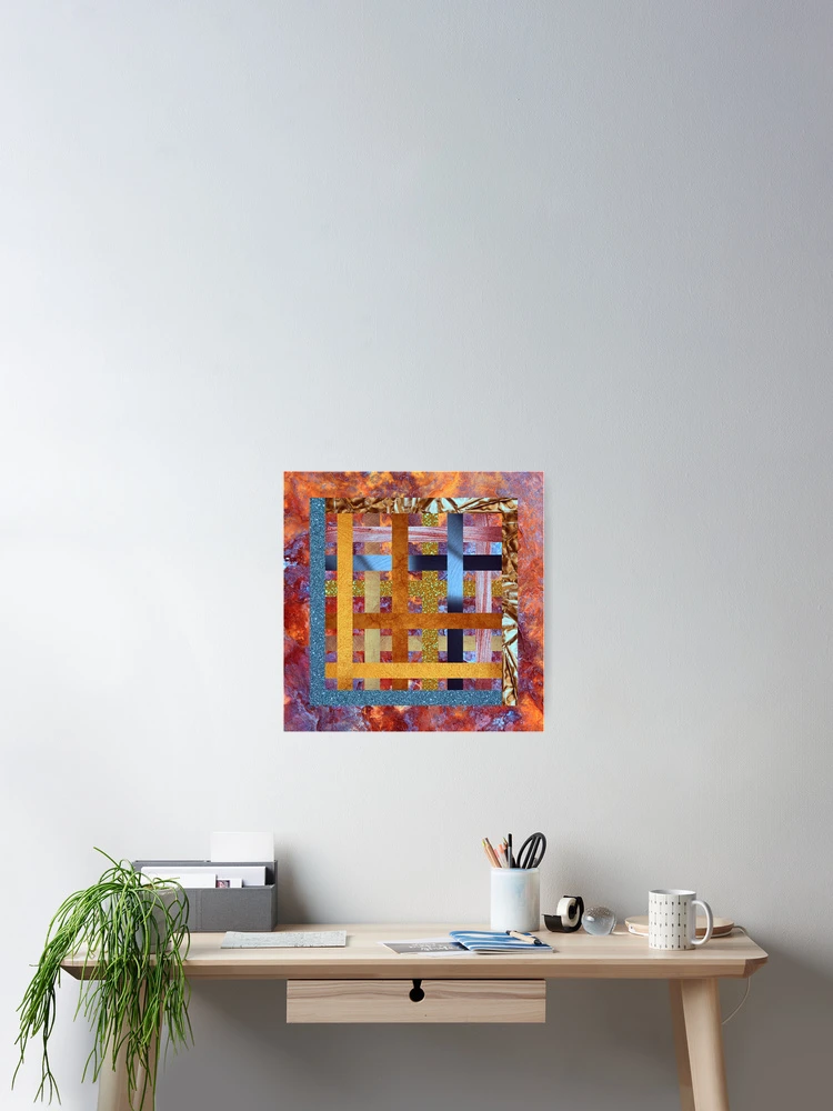 Thumbnail 2 of 3, Poster, Metallic Abstract designed and sold by Ric1926.