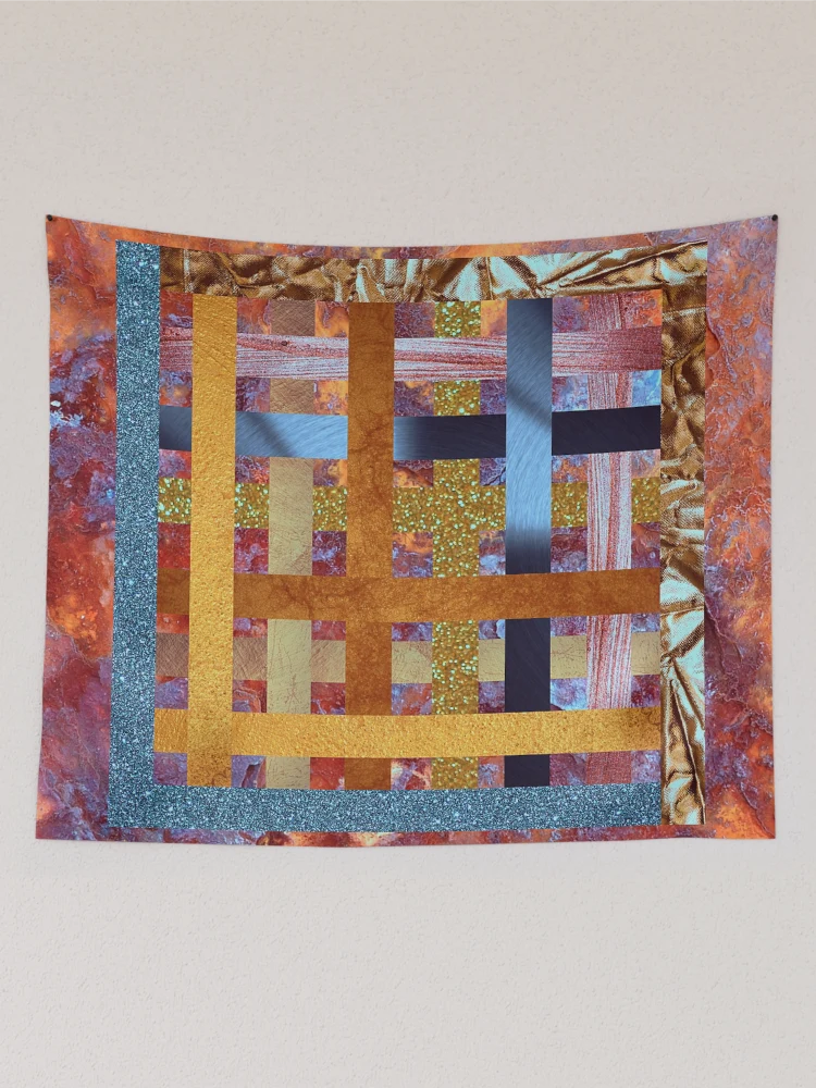 Thumbnail 2 of 3, Tapestry, Metallic Abstract designed and sold by Ric1926.