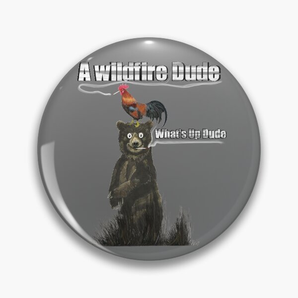 Item preview, WILDFIRE Funny Bear Rooster designed and sold by Lighvision.