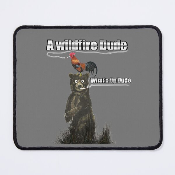 Item preview, WILDFIRE Funny Bear Rooster designed and sold by Lighvision.