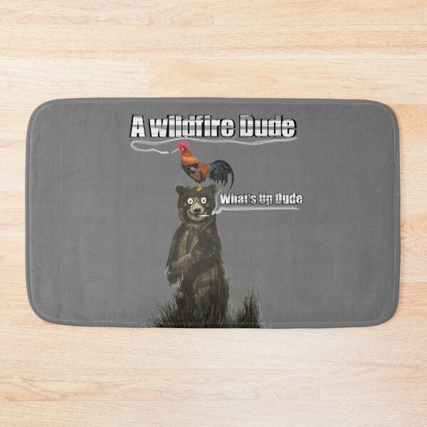 Item preview, WILDFIRE Funny Bear Rooster designed and sold by Lighvision.