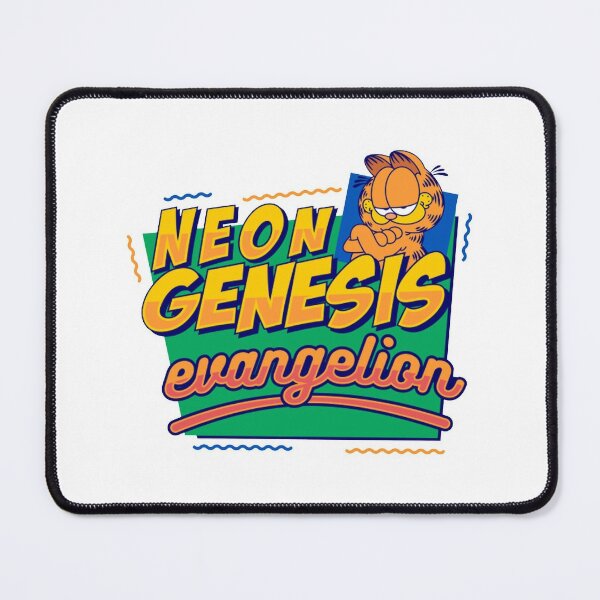 Neon Genesis Evangelion Garfield Mouse Pad