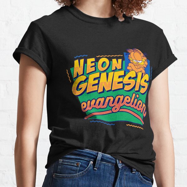 Neon Genesis Evangelion Garfield Classic T-Shirt