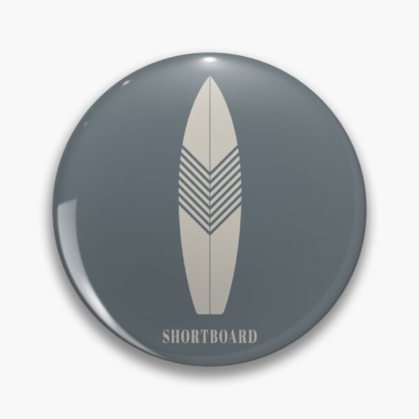 Item preview, Shortboard, Minimalist Surfboard Illustration designed and sold by D-Spot Shop.