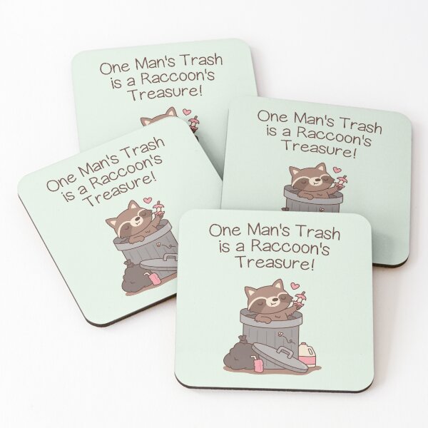 Item preview, One Man's Trash Is A Raccoon's Treasure designed and sold by rustydoodle.