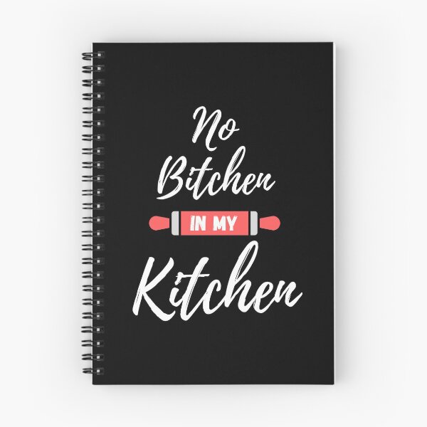 Item preview, No Bitchen in My Kitchen - Coral - by Boo-da-chay designed and sold by Boo-da-chay.