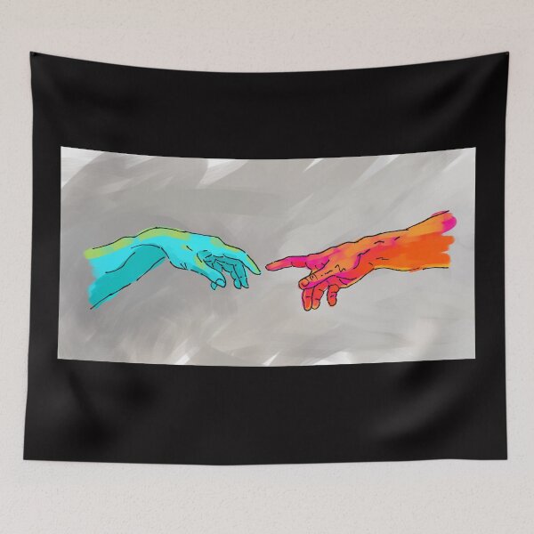 Item preview, When God creating adam, from The Creation of Adam by michaelangelo designed and sold by KennyLucky.