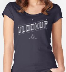 VLOOKUP Women's Fitted Scoop T-Shirt