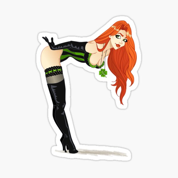 Lucky Girl! Sticker