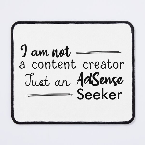 Item preview, No Wisdom Word - I am not a Content Creator designed and sold by lukmannurjaman.