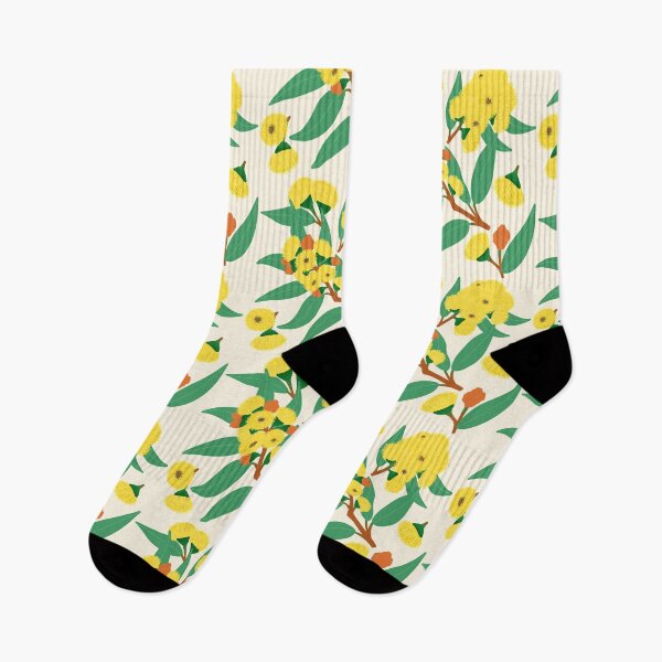 Item preview, Australian Yellow Gum Tree Flowers designed and sold by BundaBear.