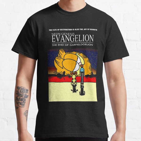 Neon Genesis Evangelion Garfield Classic T-Shirt