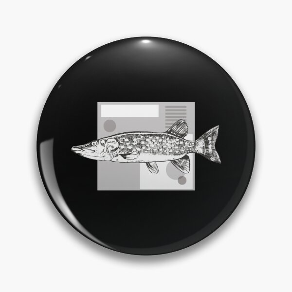 Item preview, Pike fish, pike fishing, pike fishermen designed and sold by DerSenat.