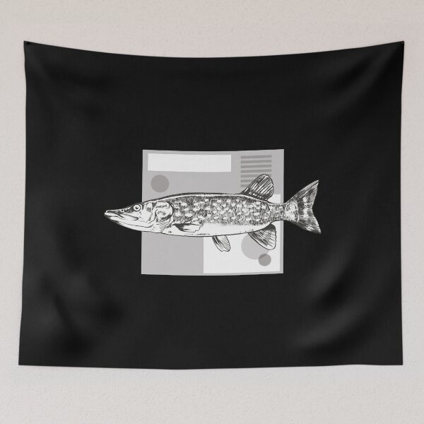 Item preview, Pike fish, pike fishing, pike fishermen designed and sold by DerSenat.