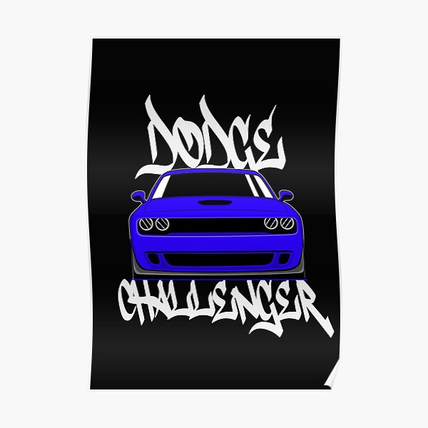 Dodge Challenger-Front Poster
