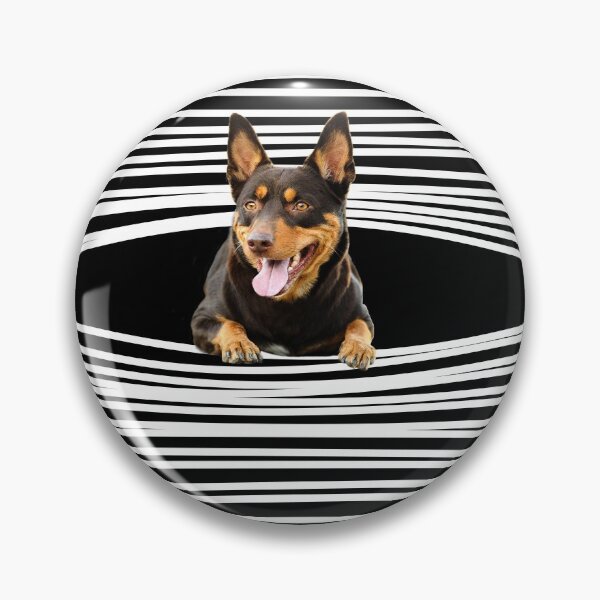 Artikelvorschau, Australian Kelpie Hund mit weißer Linie entworfen und verkauft von fainaobun.