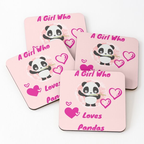 Item preview, Una chica que ama a los pandas designed and sold by Mo2mo.