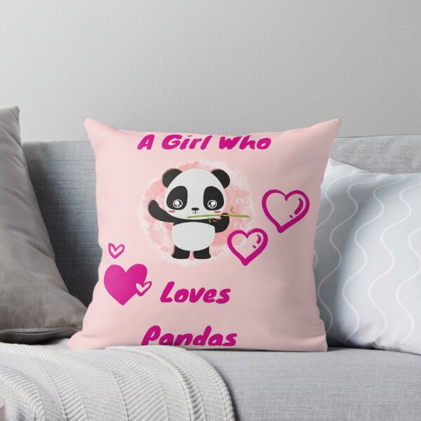 Artikelvorschau, Ein Mädchen, das Pandas liebt entworfen und verkauft von Mo2mo.