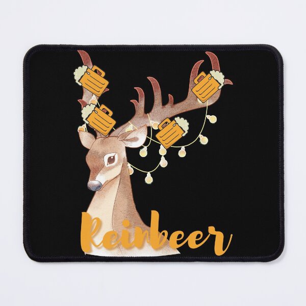 Item preview, Reinbeer -  Reindeer Hanging Beer Mugs with Christmas Lights - by Boo-da-chay designed and sold by Boo-da-chay.