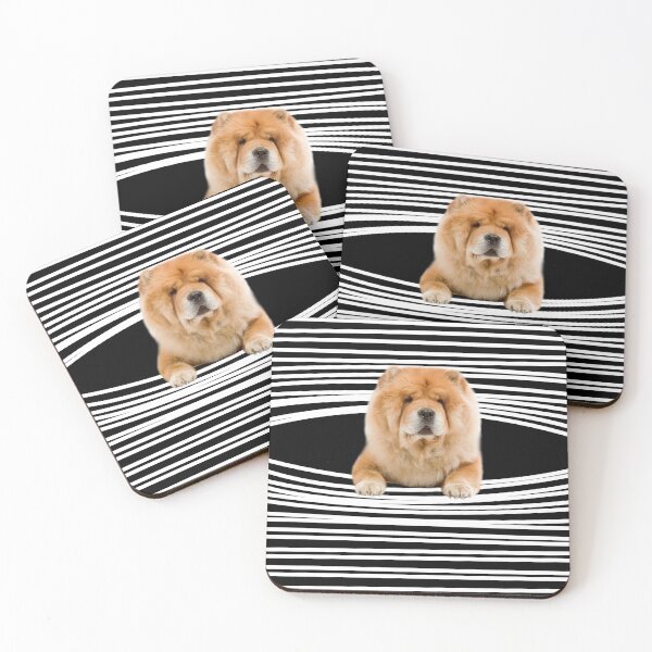 Item preview, Chow Chow dog white line designed and sold by fainaobun.