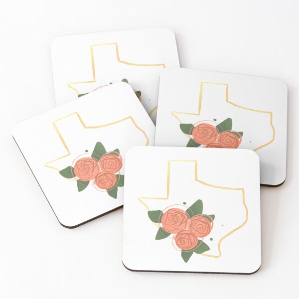 Item preview, Floral Texas Sticker designed and sold by AshDavArtist.