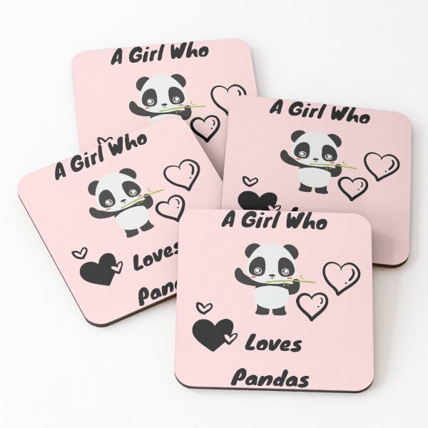 Item preview, Una chica que ama a los pandas designed and sold by Mo2mo.