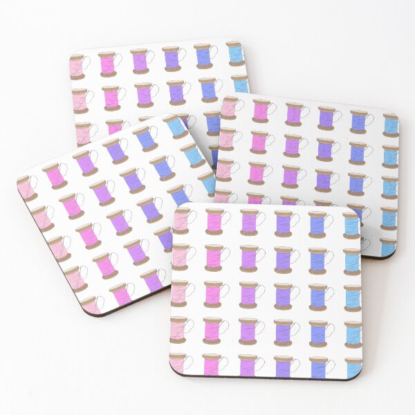 Item preview, Thread Spools (Pink-Blue) designed and sold by nklange240.