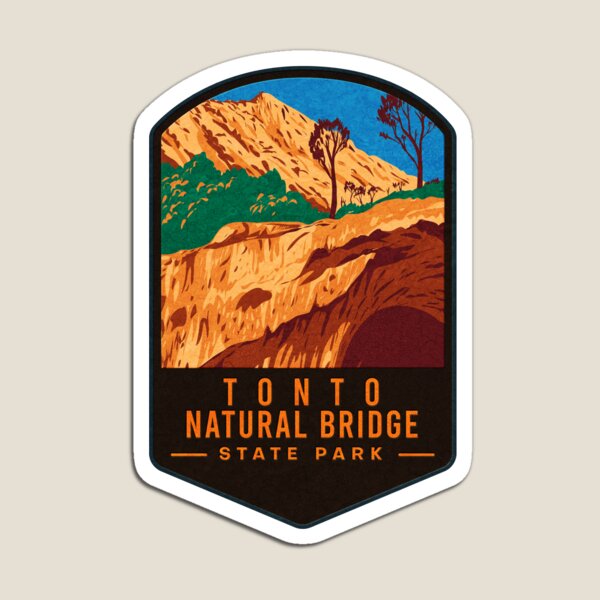 Vista previa del artículo con la obra «Parque Estatal Puente Natural Tonto», diseñado y vendido por JordanHolmes.