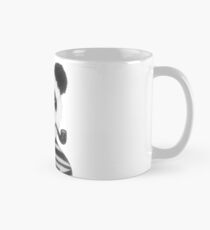Cool Hipster Panda Bear Smoking Pipe Mug