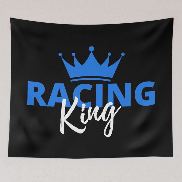 Item preview, Racing King - Cool Motorcycle Or Funny Helmet Stickers And Bikers Gifts designed and sold by LostTraveller.