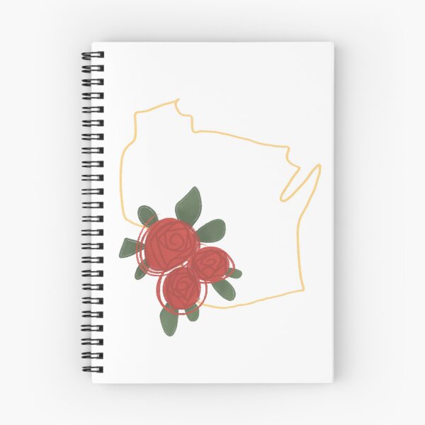 Item preview, Wisconsin state sticker floral designed and sold by AshDavArtist.