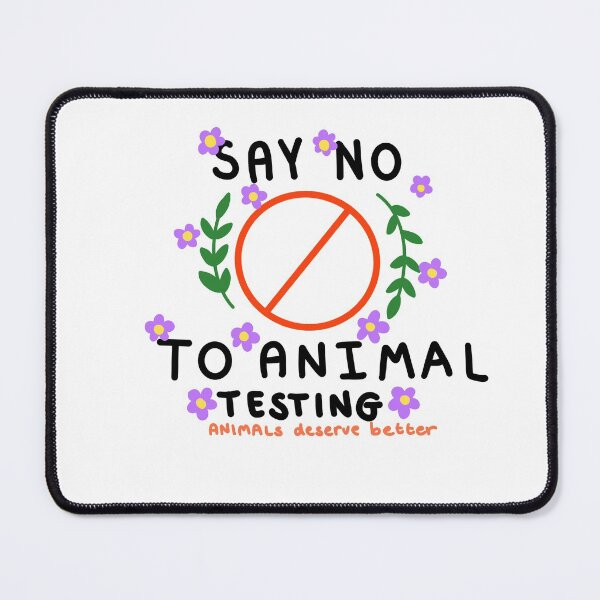 Item preview, say no to animal testing- animals deserve better designed and sold by Crazy Milkshake.