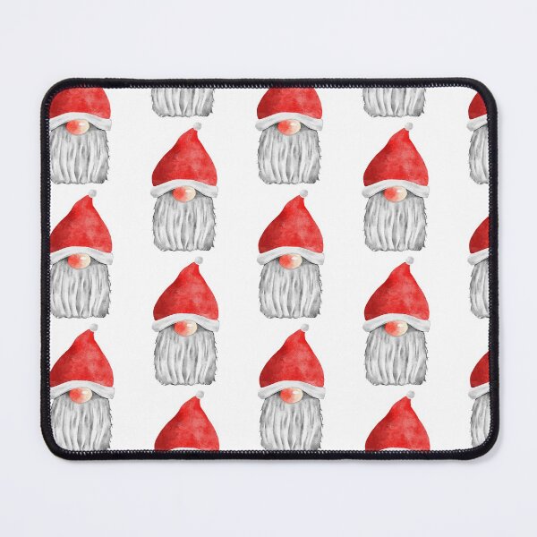 Item preview, watercolor Gnome Santa designed and sold by elpeelpe.