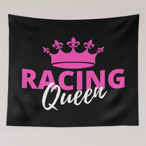 Item preview, Racing Queen- Cool Motorcycle Or Funny Helmet Stickers And Bikers Gifts designed and sold by LostTraveller.