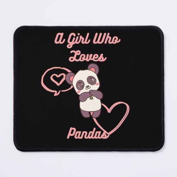 Item preview, A Girl Who Loves Pandas designed and sold by Mo2mo.