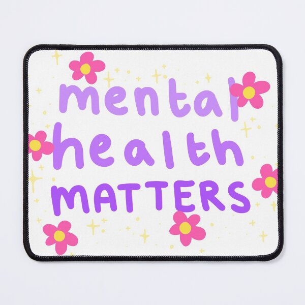 Item preview, mental health matters  designed and sold by Crazy  Milkshake.