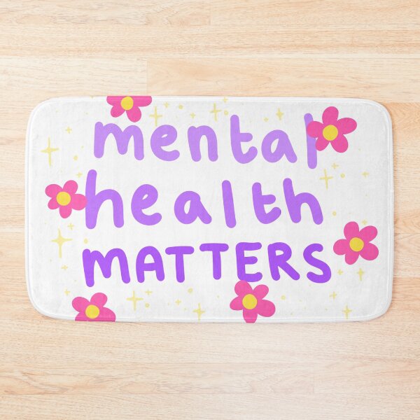 Item preview, mental health matters  designed and sold by Crazy  Milkshake.