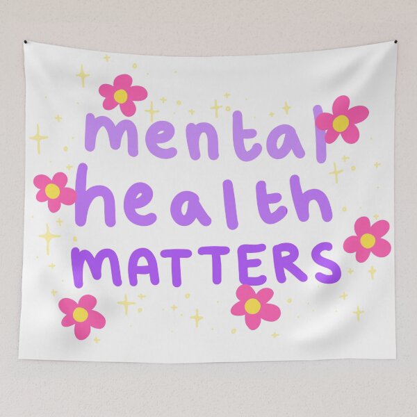 Item preview, mental health matters designed and sold by Crazy Milkshake.
