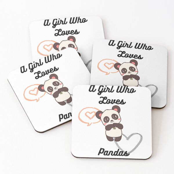 Item preview, Una chica que ama a los pandas designed and sold by Mo2mo.