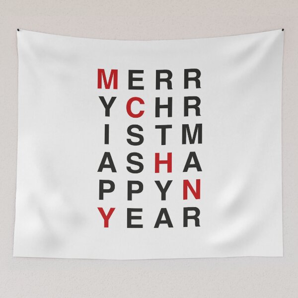Item preview, Merry Christmas happy new year designed and sold by nanniloi.