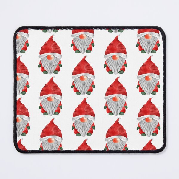 Item preview, Watercolor Gnome Santa designed and sold by elpeelpe.