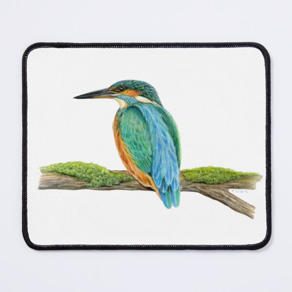 Item preview, Common Kingfisher (Alcedo atthis) designed and sold by Tamara Clark.
