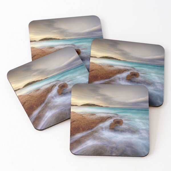 Item preview, Reverse Sunset on the Beach at the Bay of Fires. designed and sold by Huskyyy Designs.