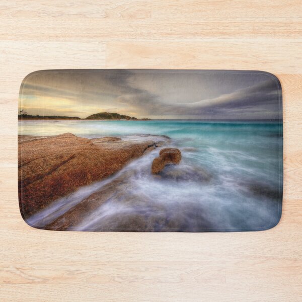 Item preview, Reverse Sunset on the Beach at the Bay of Fires. designed and sold by Huskyyy Designs.