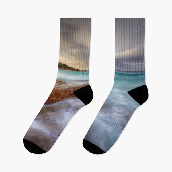 Item preview, Reverse Sunset on the Beach at the Bay of Fires. designed and sold by Huskyyy Designs.
