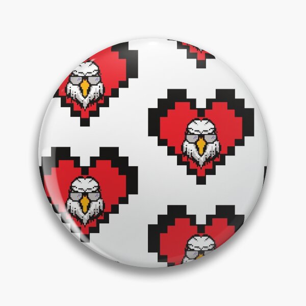 Item preview, Pixel Eagle Pattern designed and sold by Gulldio.
