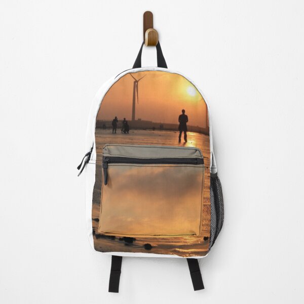 Item preview, Sunset in Taiwan Gaomei Wetland designed and sold by Blissfillhk.
