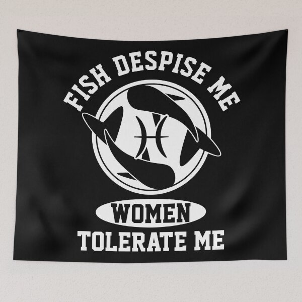 Item preview, Fish Despise Me Women Tolerate Me - Funny  designed and sold by mewsis.
